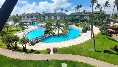 Flat 02 Quartos no Beach Class Muro Alto - Porto de Galinhas (D303)