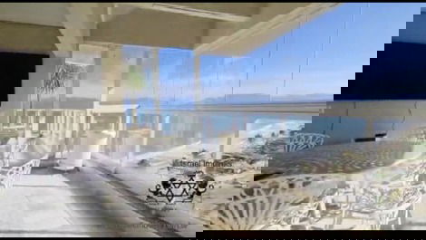 Linda cobertura( NOVA) pé na areia, na melhor praia de Caraguatatuba