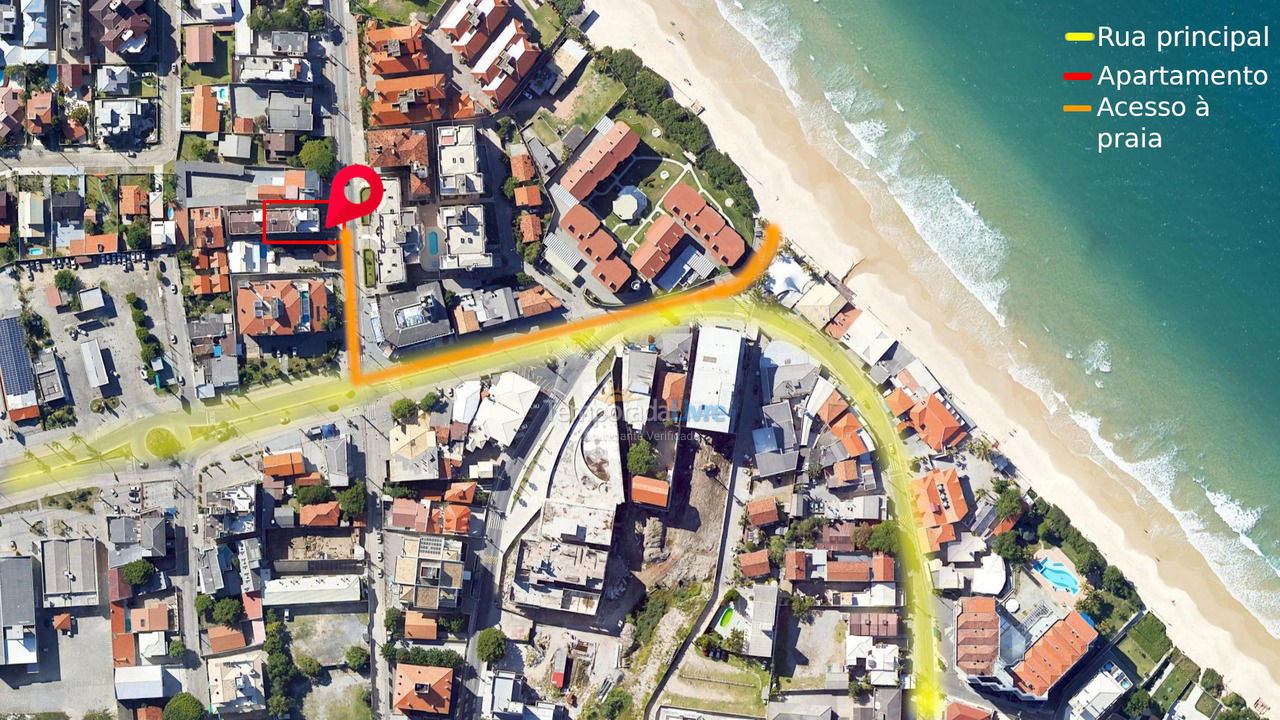 Apartamento para aluguel de temporada em Florianopolis (Praia dos Ingleses)