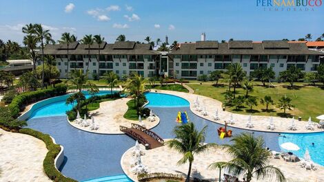 Flat 02 Quartos no Beach Class Muro Alto - Porto de Galinhas (B204)