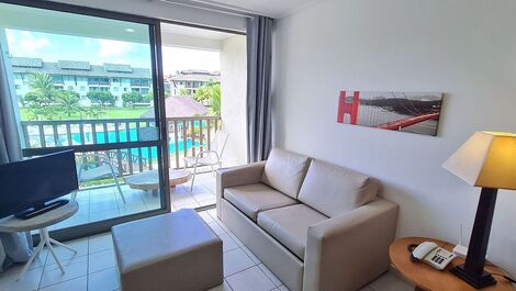 Flat 02 Quartos no Beach Class Muro Alto - Porto de Galinhas (B204)