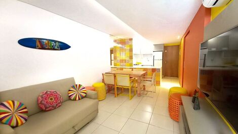 Flat Vista Piscina 02 Rooms - Carneiros Beach Resort (A08-1)