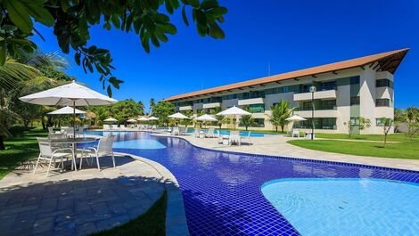Flat View Pool 01 Dormitorio - Carneiros Beach Resort (B19-5)