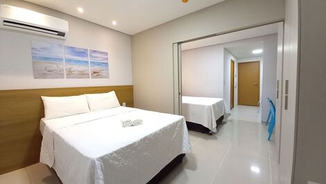 Flat 1 Quarto - Eco Resort Praia dos Carneiros (A25-3)