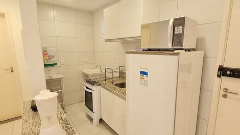 Flat 1 Quarto - Muro Alto Clube (MAC D17-D)