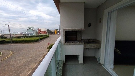 Apartamento em Mariscal a 70 metros do mar, com vista, para 7 pessoas