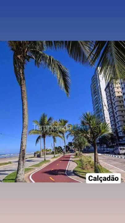 Apartamento para aluguel de temporada em Praia Grande (Praia do Caiçara)