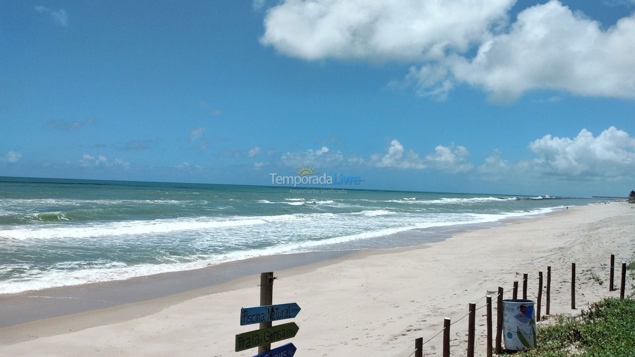 Apartamento para aluguel de temporada em Barra de São Miguel (Barra Mar)