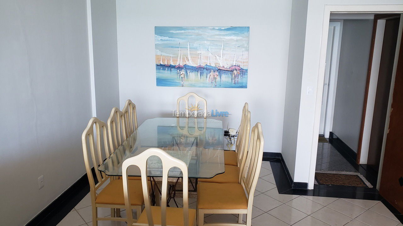 Apartment for vacation rental in Guarapari (Praia do Morro)