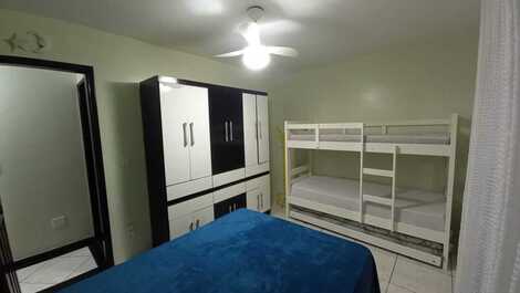 Quarto principal com varanda