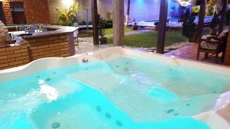 Alquilo casa de playa con piscina y cascada climatizada 36 grados