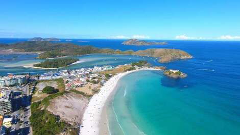 Casa para aluguel de temporada em Cabo Frio - Praia do Forte 12 min