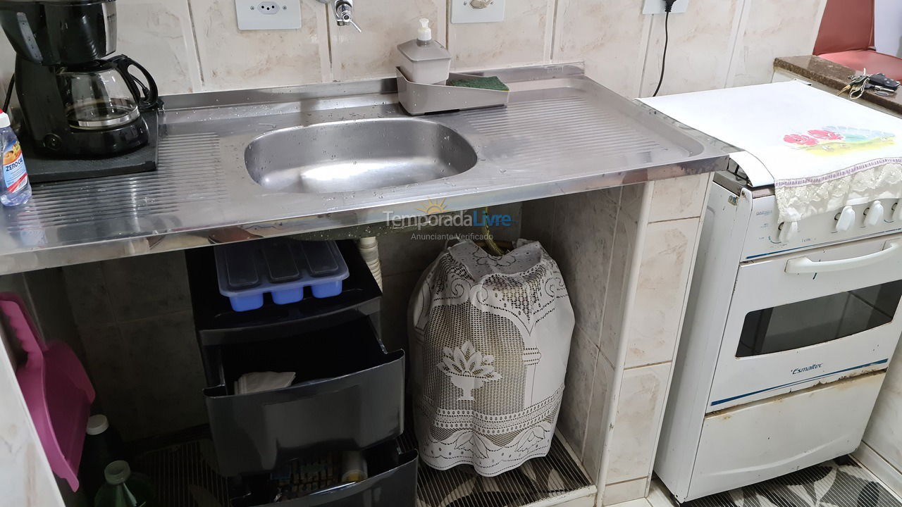 Apartment for vacation rental in Santos (José Menino)
