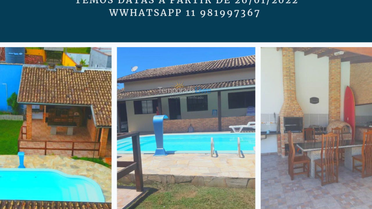 Casa para aluguel de temporada em Caraguatatuba (Praia Capricórnio)