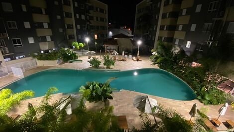 Paradise Resort Ubatuba - Apartamento de 3 dormitorios, piscina y wi-fi