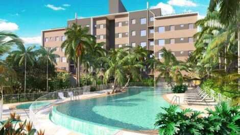 Paradise Resort Ubatuba - apto 3 dormitórios, piscina e wi-fi
