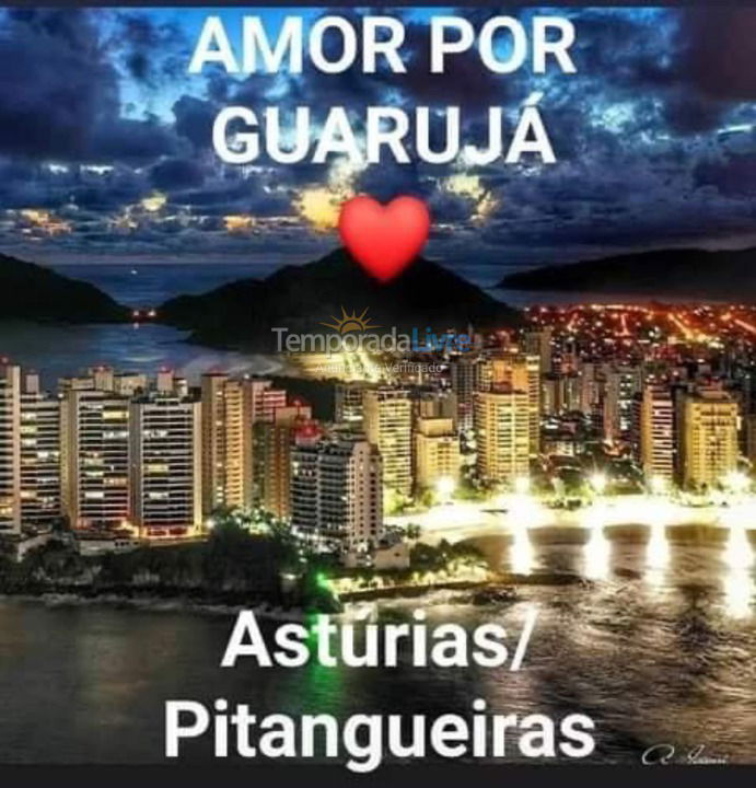 Apartamento para alquiler de vacaciones em Guarujá (Pitangueiras)