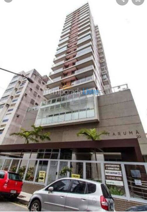 Apartamento para aluguel de temporada em Santos (Boqueirão)