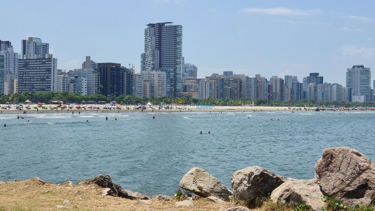 Apartment for vacation rental in Santos (José Menino)