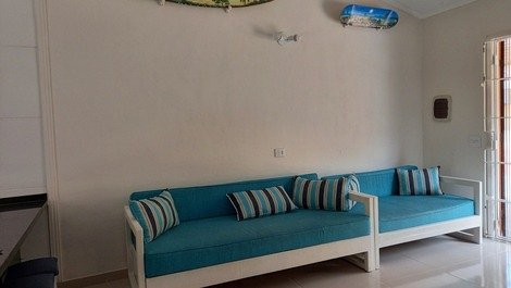 Casa Martim de Sá 500mts da Praia 02 Dorm até 10 pessoas confortável!