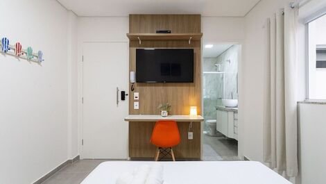 Suite confortável em coliving próximo ao Parque Ibirapuera.