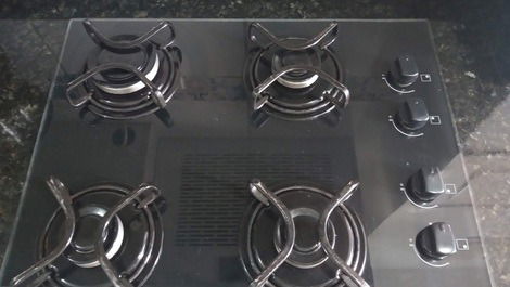 Fogão cooktop.