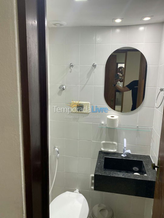 Apartamento para aluguel de temporada em João Pessoa (Praia de Tambaú)