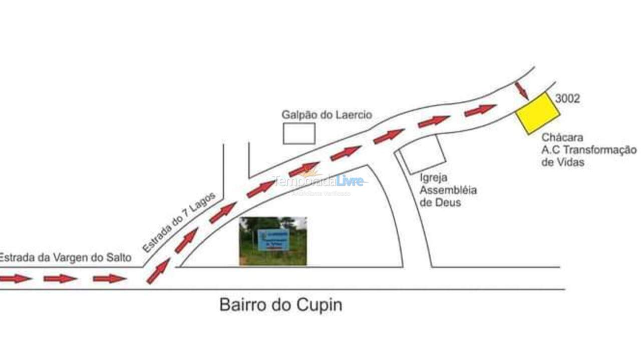 Chácara / sítio para aluguel de temporada em Ibiúna (Ibiuna)