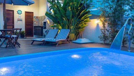 Excelente Casa de praia com piscina no Hibiscus Beach Club Maceió Al