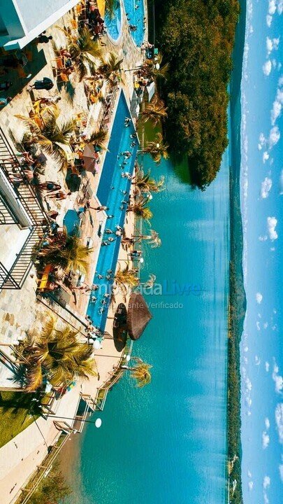 Apartamento para alquiler de vacaciones em Caldas Novas (Resort do Lago)