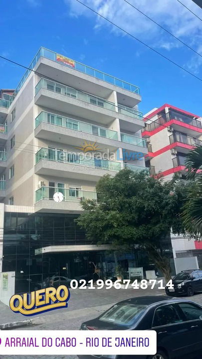 Apartamento para aluguel de temporada em Arraial do Cabo (Prainha)