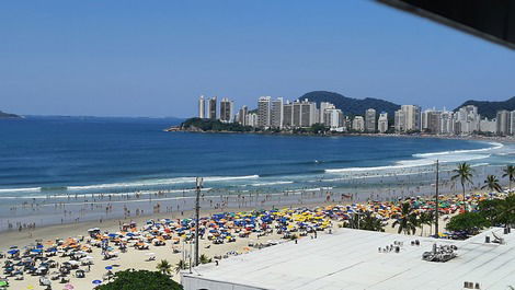 Vista da praia lado direito