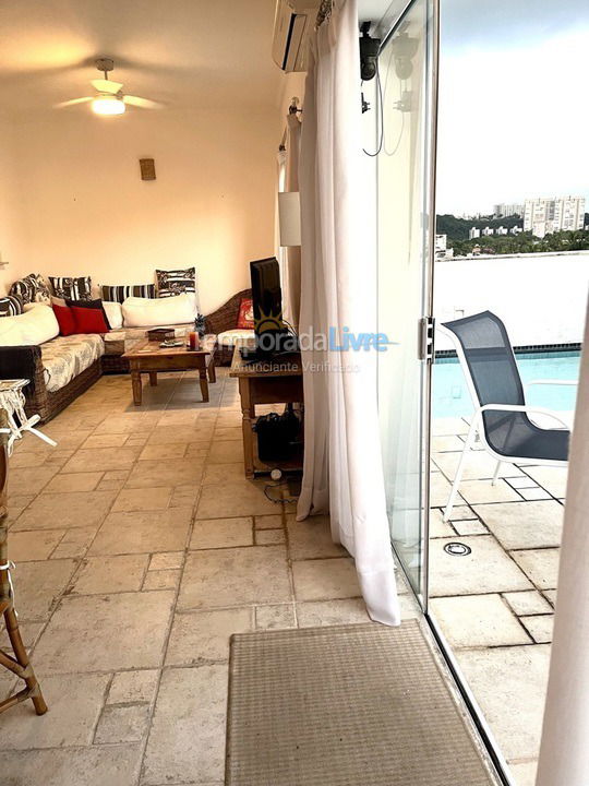 Apartamento para aluguel de temporada em Guarujá (Enseada)