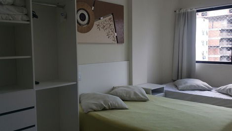 APARTMENT CENTER OF BALNEARIO CAMBORIÚ 3 BEDROOMS WITH AIR CONDITIONING