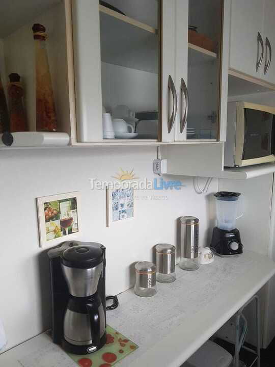 Apartment for vacation rental in Ubatuba (Praia das Toninhas)