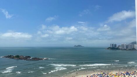O apto dos sonhos na praia de Pitangueiras - Guarujá