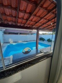 House with pool 300mts from the beach