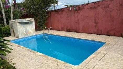 Itanhaém, SP, Casa 600mts da Praia - 2 Quartos - Com piscina