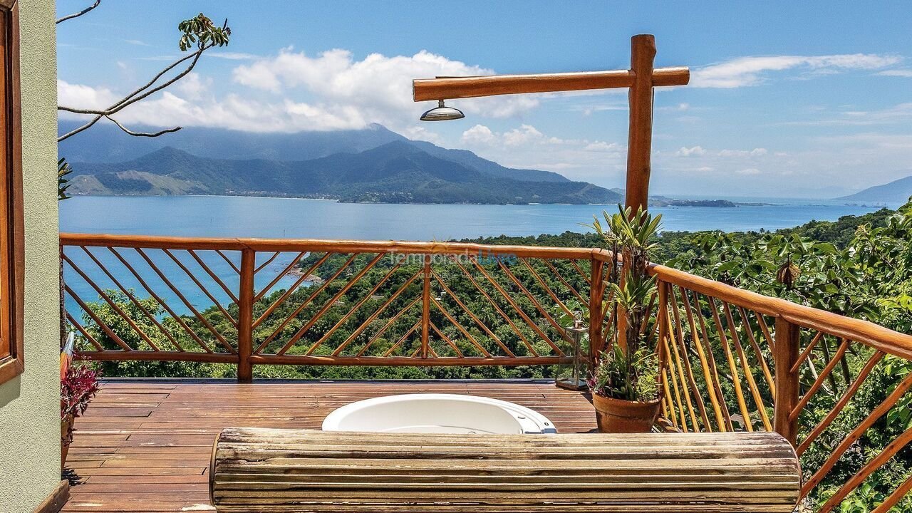 House for vacation rental in Ilhabela (Praia do Curral)
