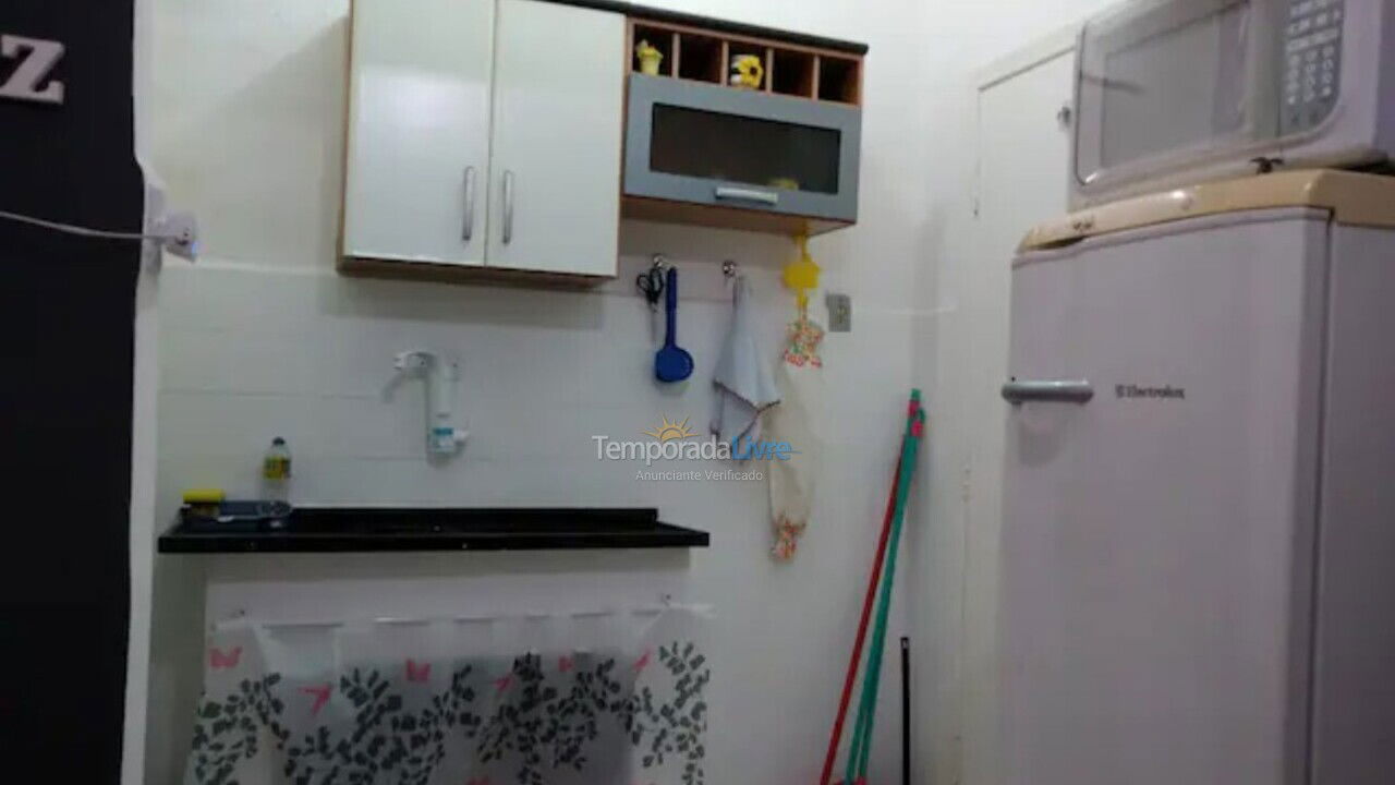 Apartamento para aluguel de temporada em São Vicente (Gonzaguinha)