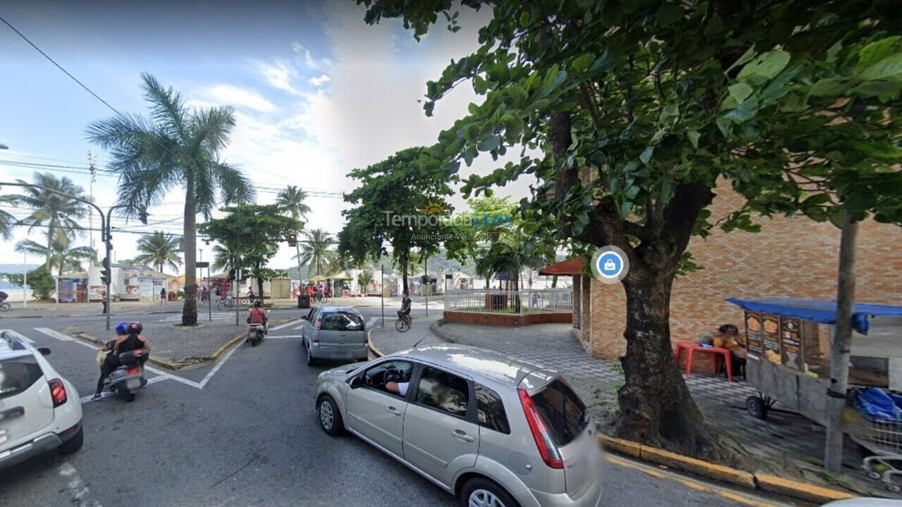 Apartamento para aluguel de temporada em São Vicente (Gonzaguinha)