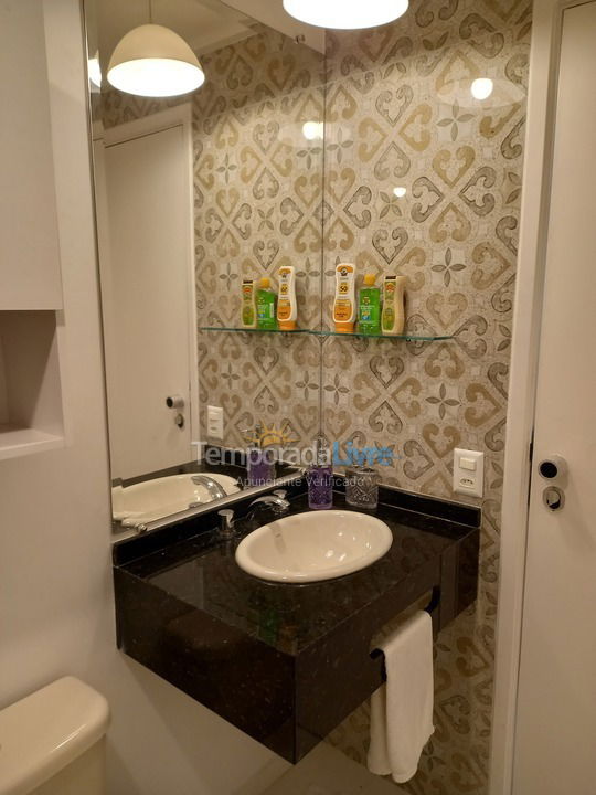 Apartamento para alquiler de vacaciones em Guarujá (Pitangueiras)