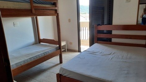 Apartment in Praia Grande (left side) in Ubatuba/SP