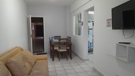 Apt 550 meters from the beach of the cove