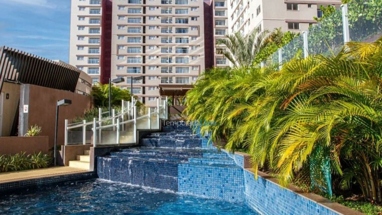 Apartamento para aluguel de temporada em Caldas Novas (Centro)