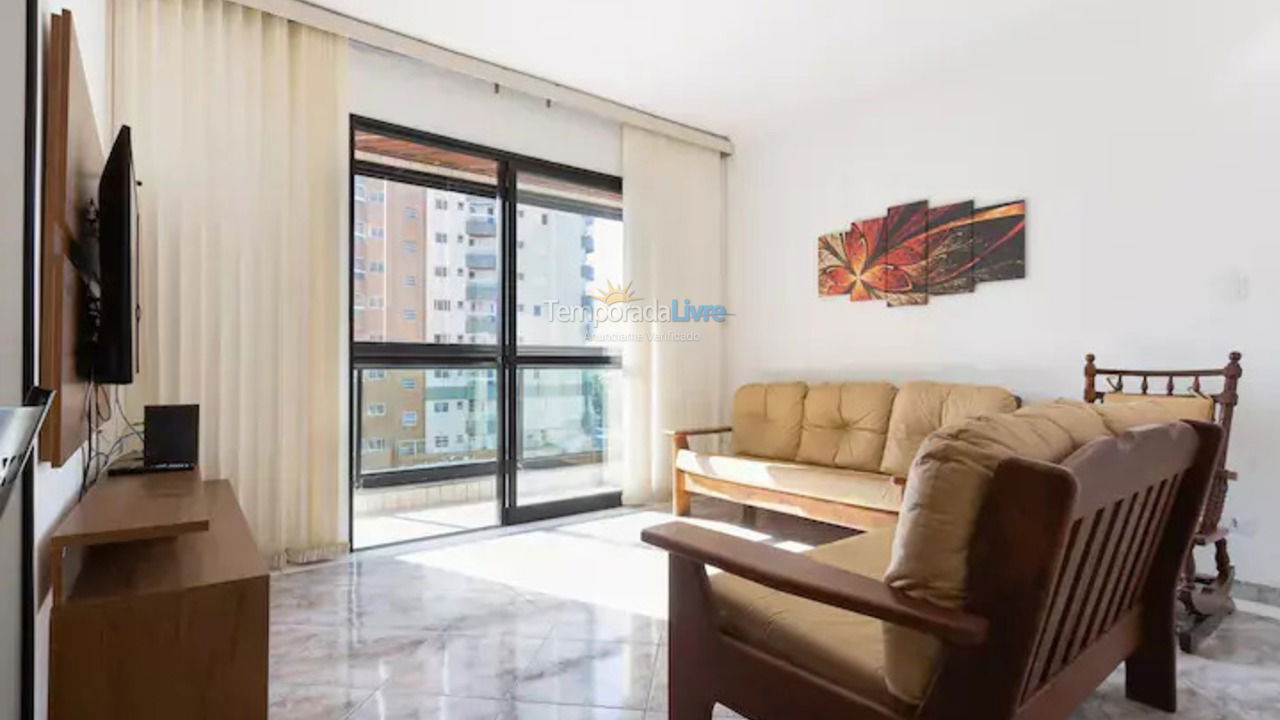 Apartment for vacation rental in Praia Grande (Guilhermina)