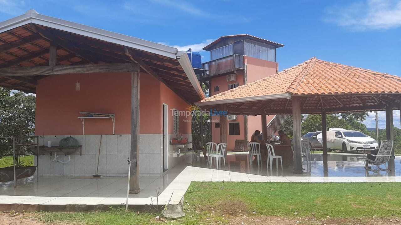 Casa para aluguel de temporada em Chapada dos Guimarães (Paraíso do Manso)