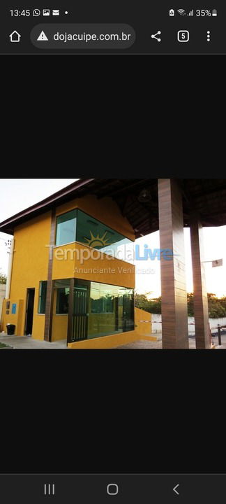 Casa para aluguel de temporada em Camaçari (Barra do Jacuípe)