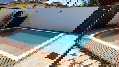 Janamar House on Jabaquara Beach with heated pool