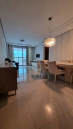 Ap 3 bedrooms, 3 bathrooms, partial sea view, w / Wi-fi, C / garage